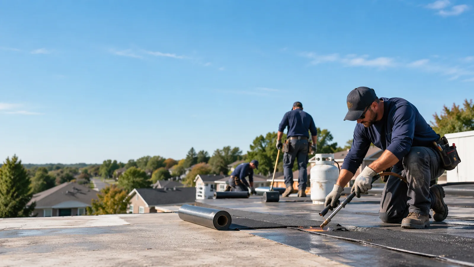 Flat Roof Leak Repair providers in Trilla, IL